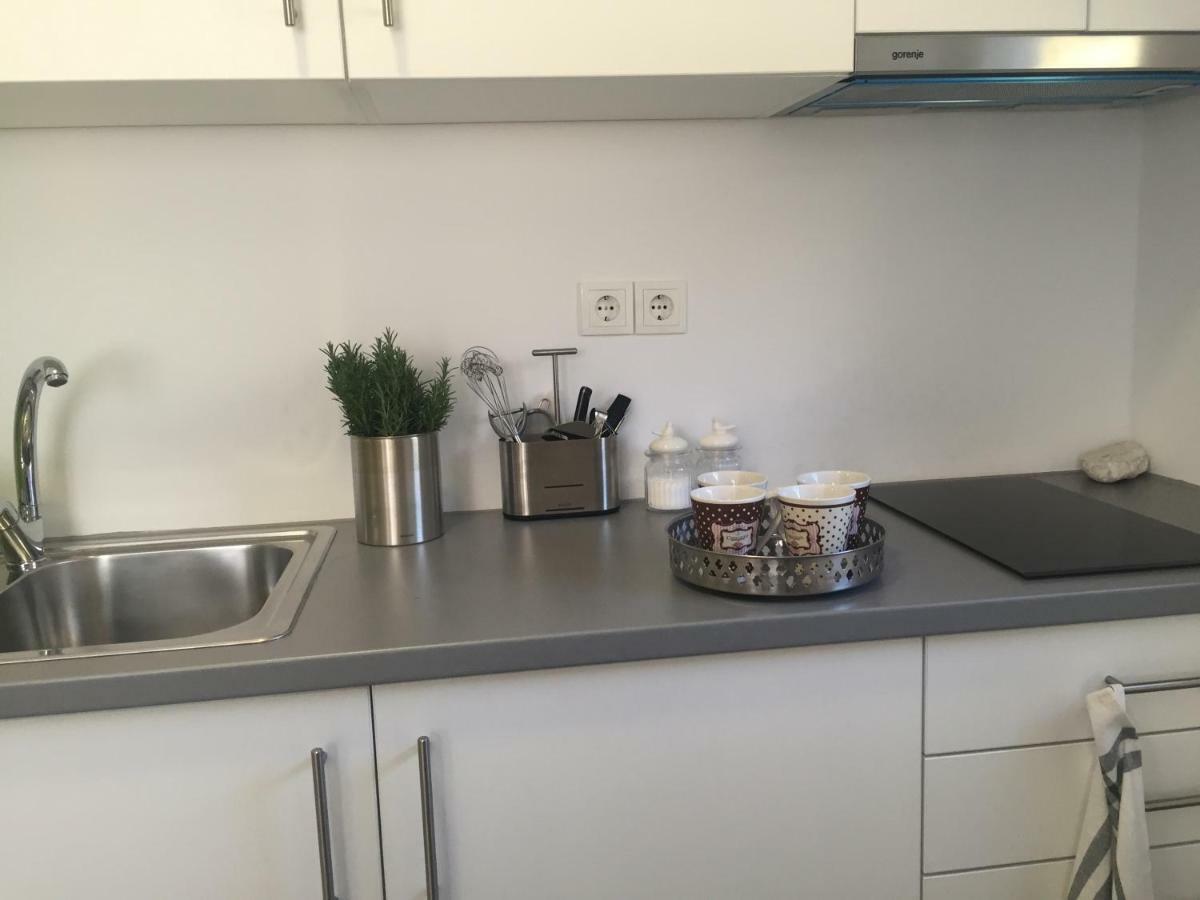 Apartman Zeljka Leilighet Podgora Eksteriør bilde